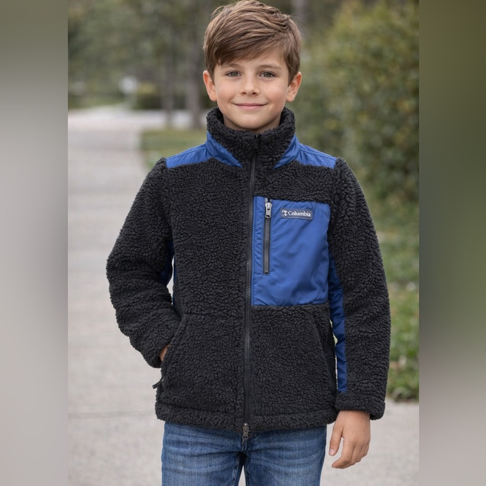 Columbia Sportswear Kid's navy and black  Jacket